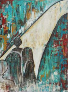 "Guía" Mixed - Acrylic 80cm x60cm 31in x 24in