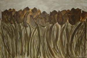 "Tulipanes I" Acrylic 40cm x 60cm 16in x 24in