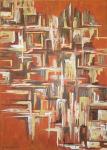 "Dudas" Acrylic 50cm x 70cm 20in x 28in