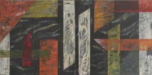 "Rectas" Mixed - Acrylic 50cm x 100cm 20in x 39in