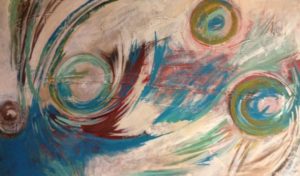 "Tolvanera" Mixed - Acrylic 60cm x 100cm 16in x 28in