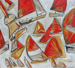 "Boceto" Mixed - Acrylic 100cm x 100cm 39in x 39in