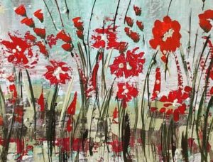 "Primavera" Acrylic 30cm x 40cm 12in x 16in