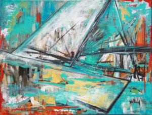 "Desestructura" Mixed - Acrylic 80cm x 60cm 31in x 24in