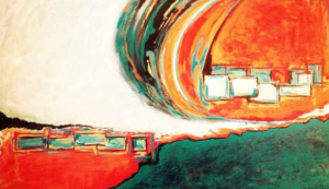 "F1" Mixed - Acrylic 60cm x 90cm 24in x 35in