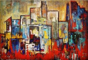 "Soledades" Acrylic 60cm x 80cm 24in x 31in