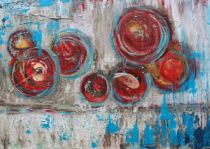 "Restos" Mixed - Acrylic 80cm x 70cm 31in x 28in